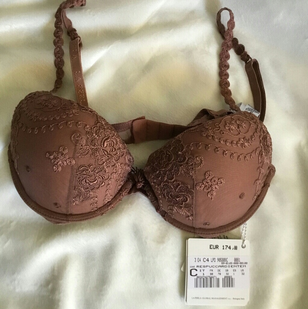 Brand New With Tags La Perla Lace Bra Mocha